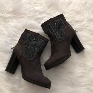 ❄️❄️Gray juicy couture ankle booties ❄️❄️